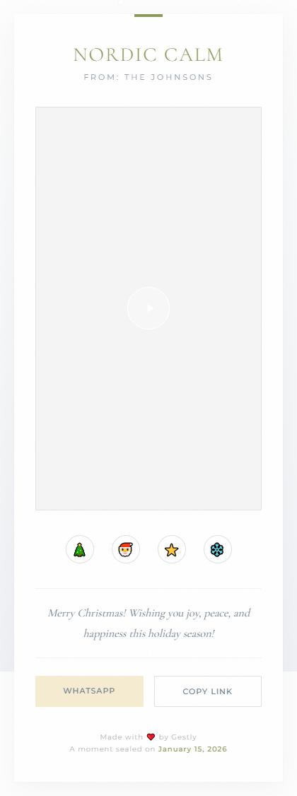 Nordic Calm theme preview