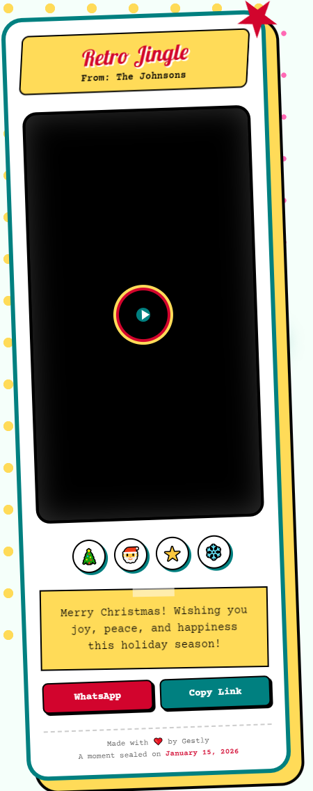 Retro Jingle theme preview