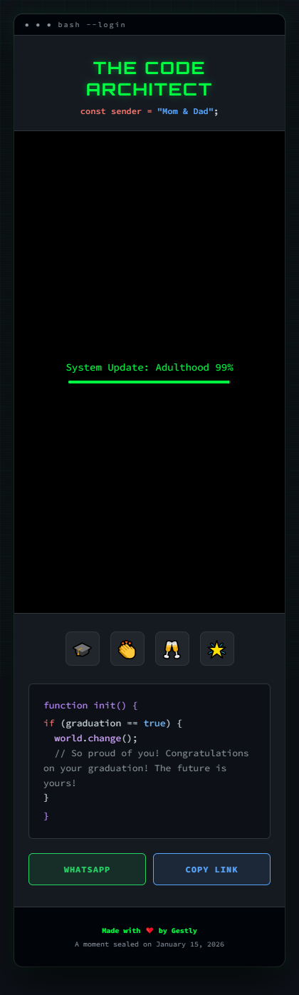 The Code Architect theme preview