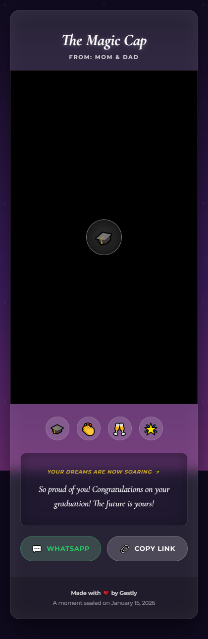 The Magic Cap theme preview