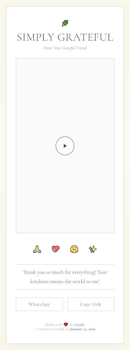 Simply Grateful theme preview